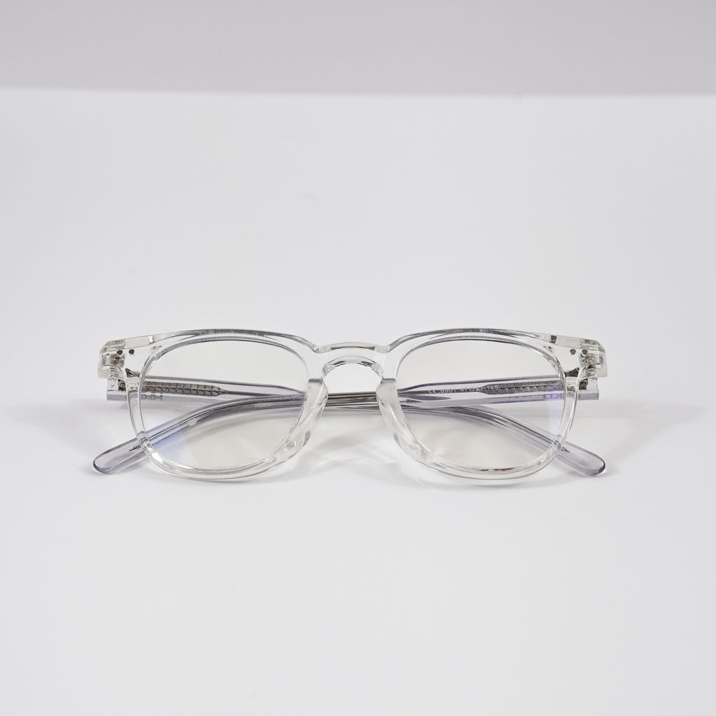 variant-clear | HAKD Clear Blue Light Glasses laid down view