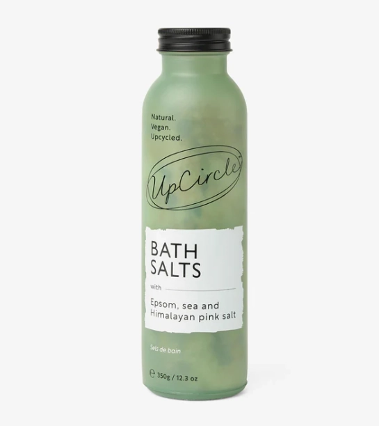 Magnesium-rich bath salts with Epsom, sea and Himalayan pink salt for relaxation and better sleep