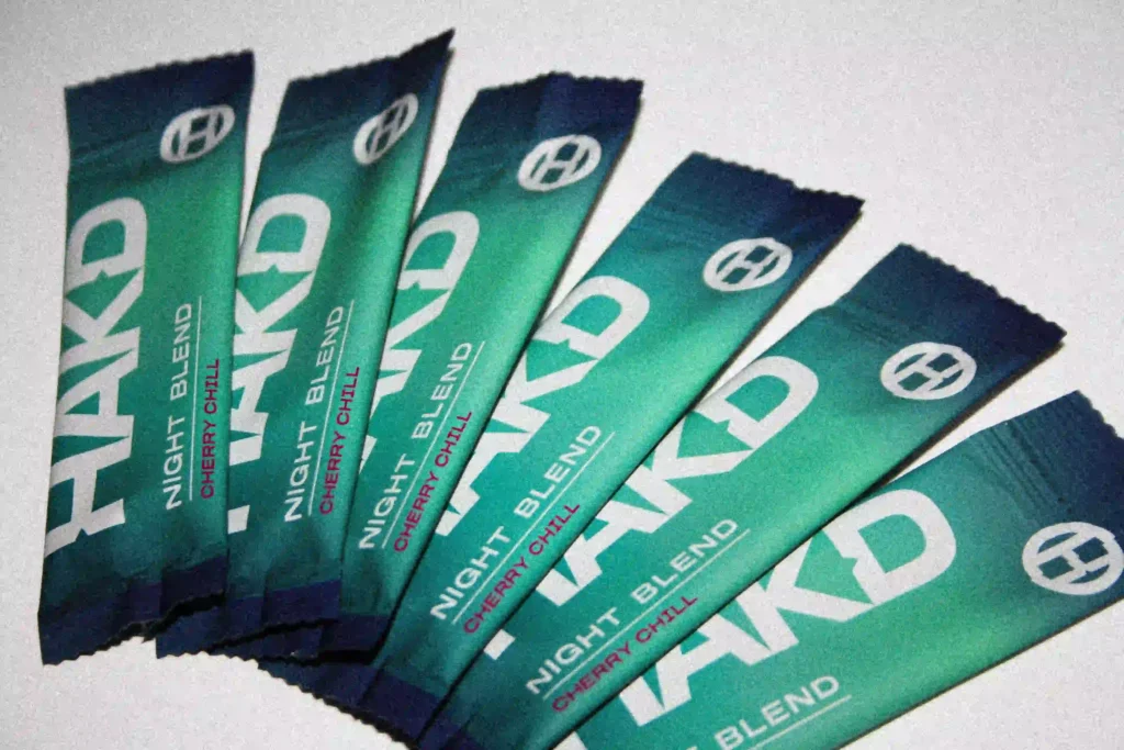 Can’t Sleep After Drinking? Why It Happens & How to Fix It 3 HAKD Health Night Blend sleep supplement sachets for recovery and deeper sleep